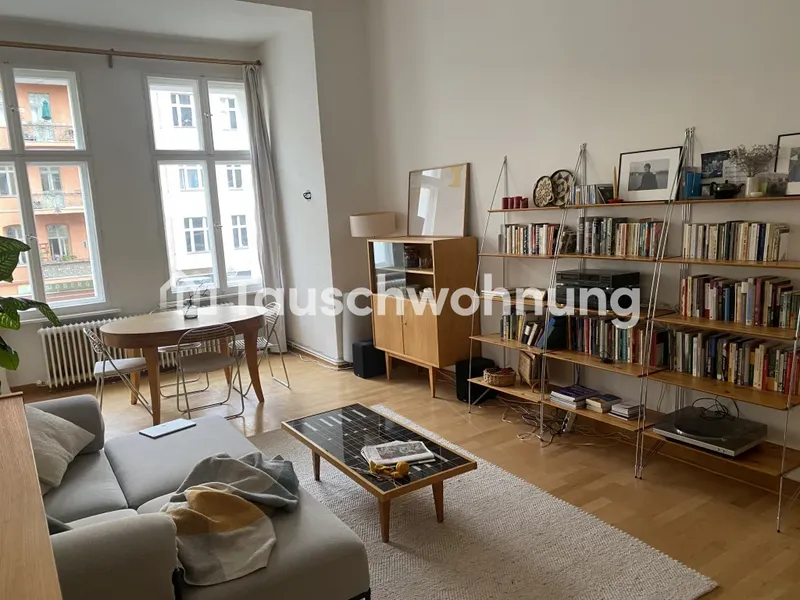 Tauschwohnung: Große 2,5 Zi Altbauwohnung am Südstern gegen kleinere — photo 1